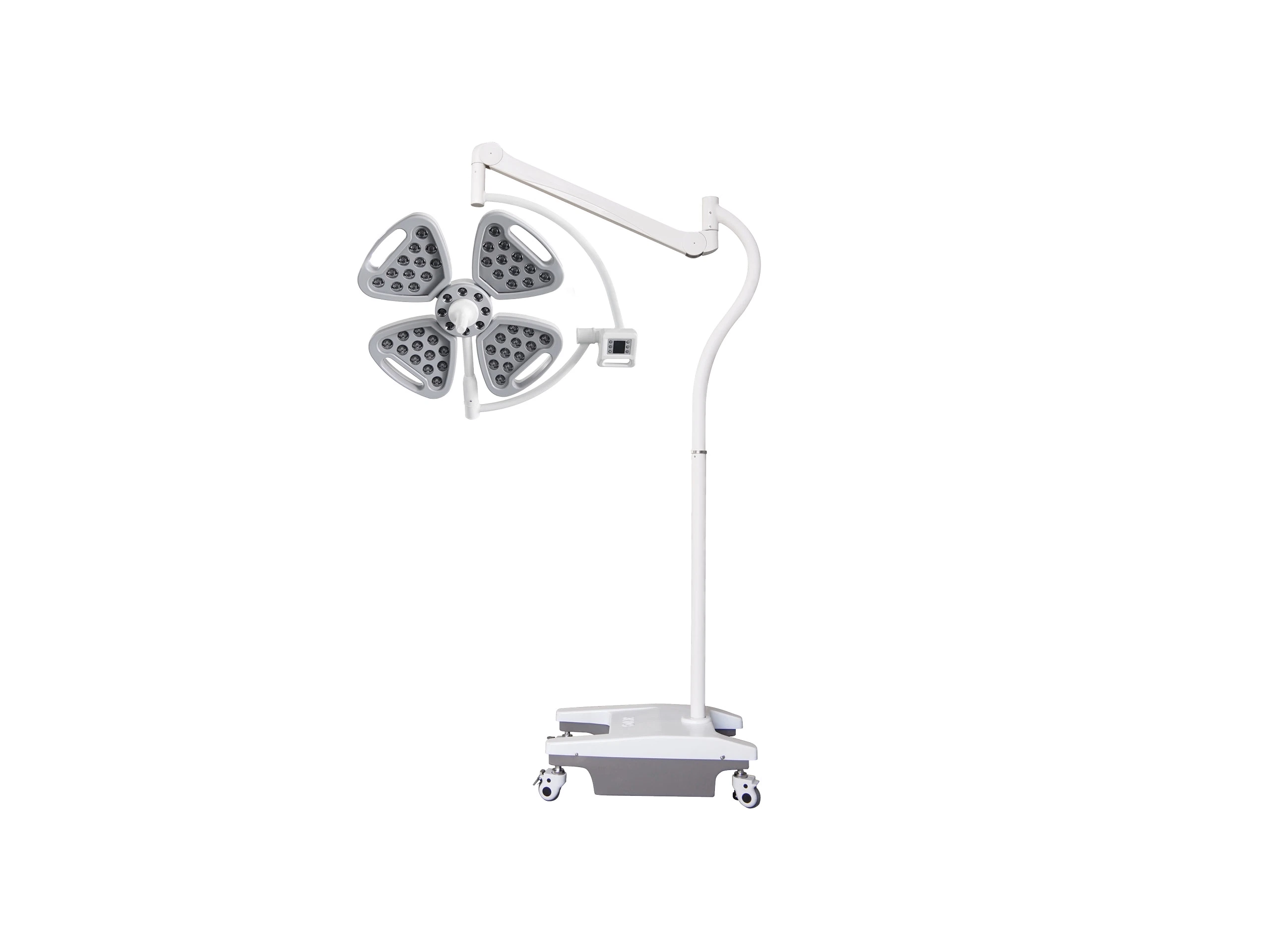 Factory China Made Stand Type Surgical Halogen Illuminating LED Operating Lamp for Hospital Room Equipment Mobile Light