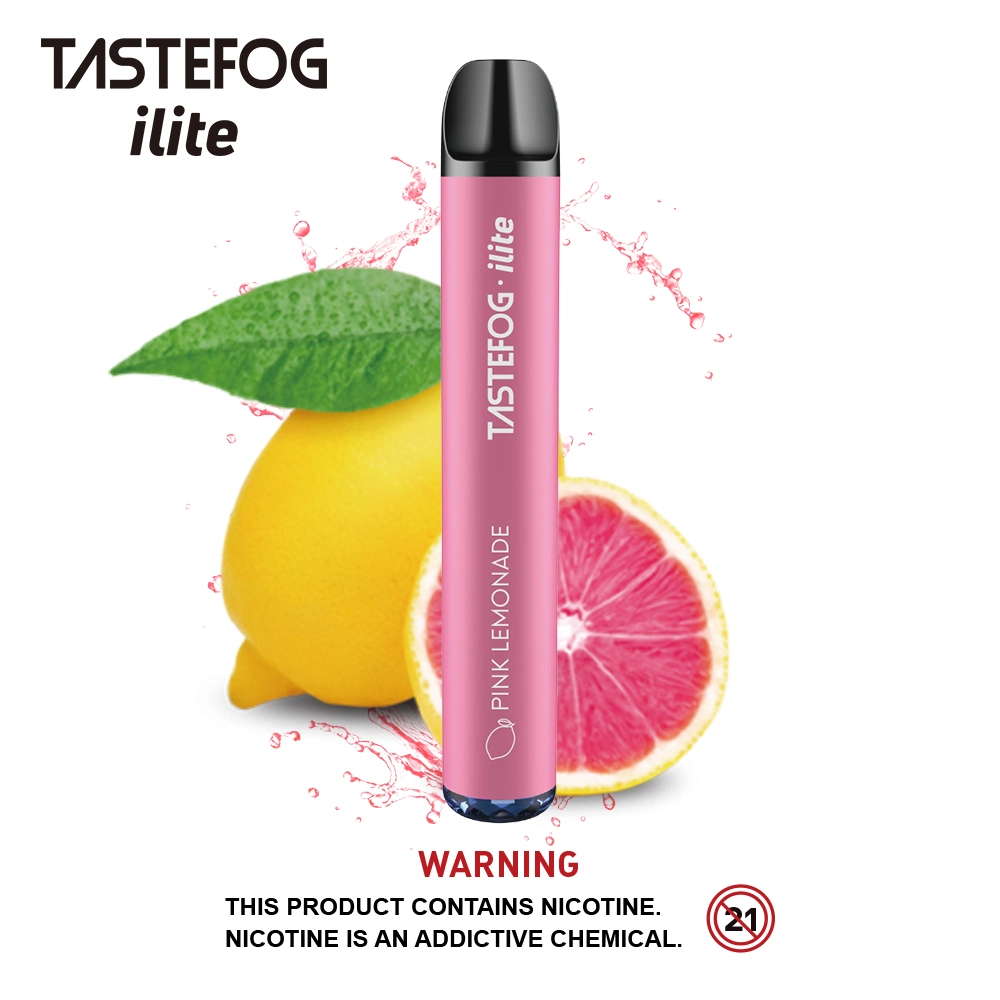 100% الأصلي الأصلي جعل tastefog 600 puffs Disposable/Chargeable Vape القلم في الأسهم