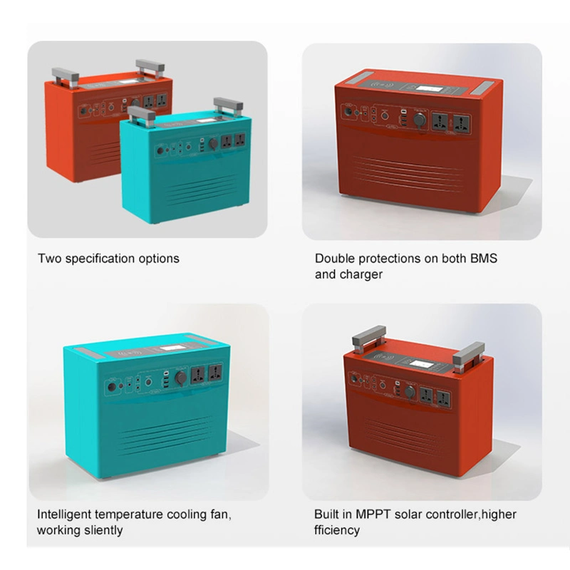 Snadi 1kw de potencia portátil Inicio Banco de los bancos del Sistema Solar generador 1000W ODM.