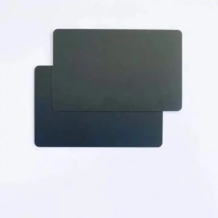 2023 Popular Color Black Blank PVC Card for Business/Gift/Access Control Card