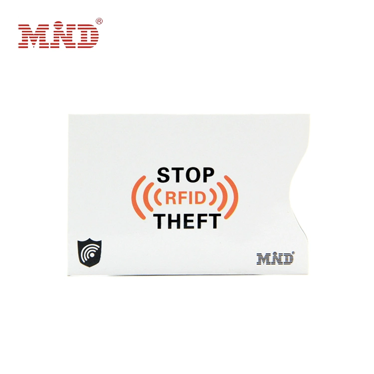 RFID Blocking Aluminum Foil Silver Sleeves Covers Passport Credit Cards