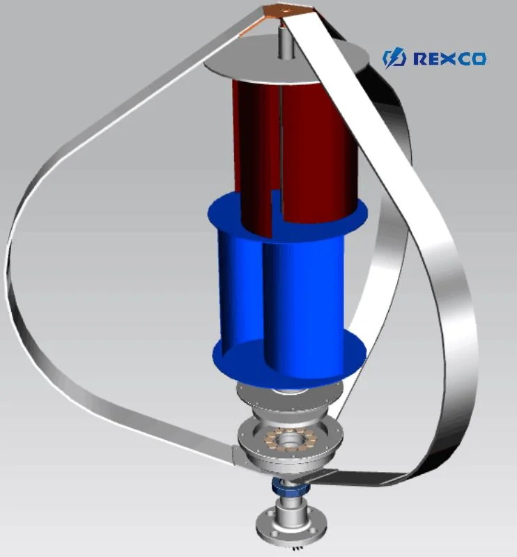 Haute qualité et performance Nouvelle énergie 48V 2000W éolienne Générateur de vent