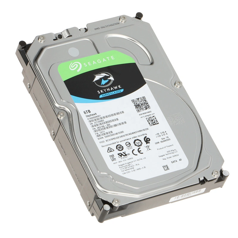 Seagate Skyhawk 6tb St6000vx001 Disque Dur de Surveillance - SATA 6GB/S 256MB Cache Disque Interne 3.5 pouces