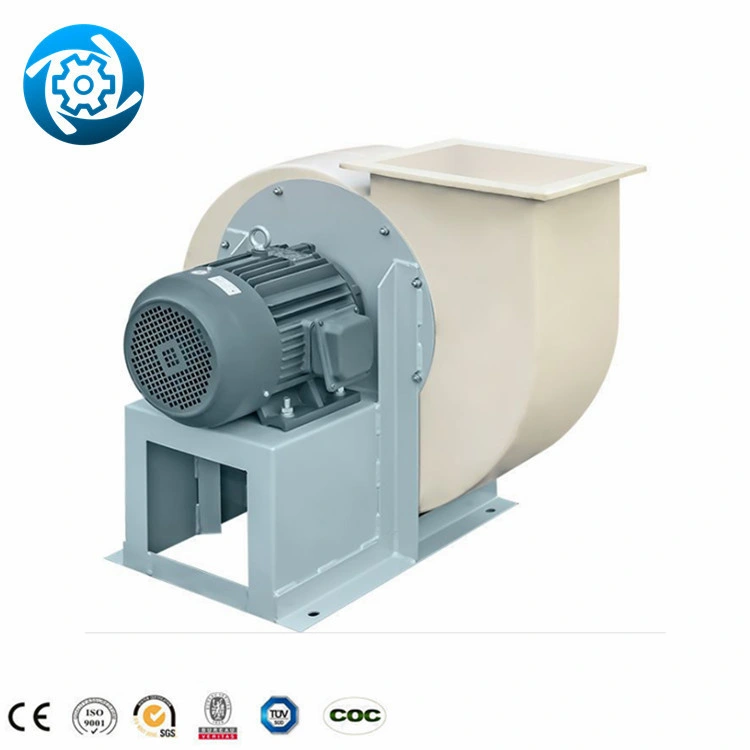 La Chine norme API 673 AC Ce dc la chaudière pour ventilateur centrifuge de collecteur de poussière vers l'arrière incurvé