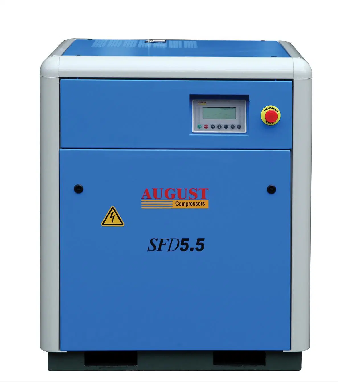 Wholesale/Supplier Industrial 5.5kw/7.5HP August Small Air Cooled Screw Compressor Manufacture