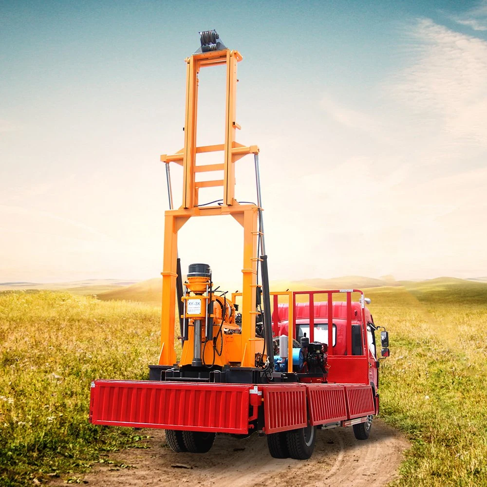 Hot Sell 230m Bohrtiefe Hydraulische LKW-montierte Bohranlage geeignet Für die Erforschung geologischer Untersuchungen