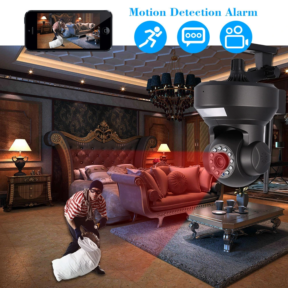 Wireless Baby Monitor IP HD Home Security P2p Camera