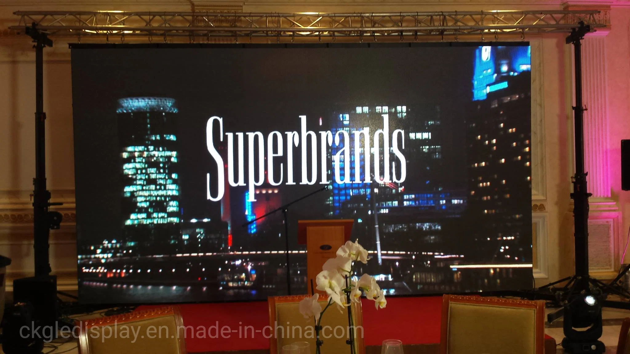 Promotion Price Indoor Rental HD RGB LED P1.875 LED Display Screen/LED TV