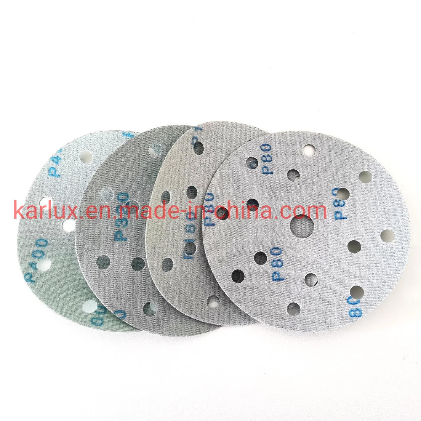 6inch 15holes Superior Quality Green Sandpaper Abrasive