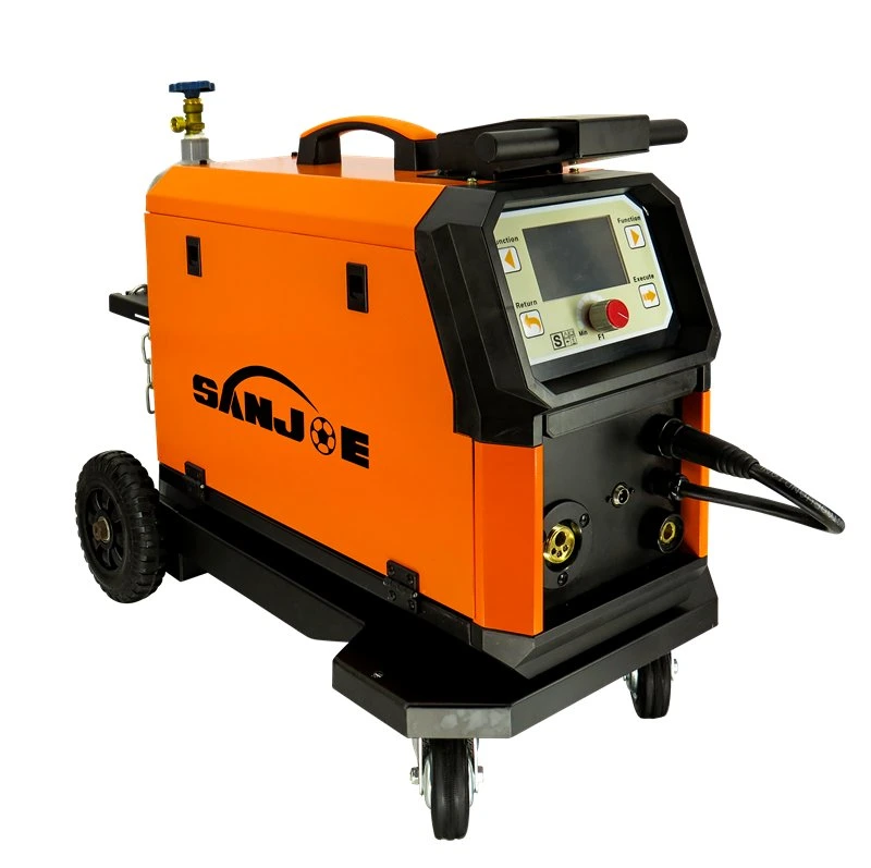 LCD Welder MIG 200gdl with Trolley 4 Rolls