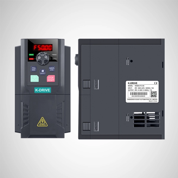 5,5kW frecuencia de tensión variable Motor de accionamiento de la frecuencia de potencia trifásica Convertidor