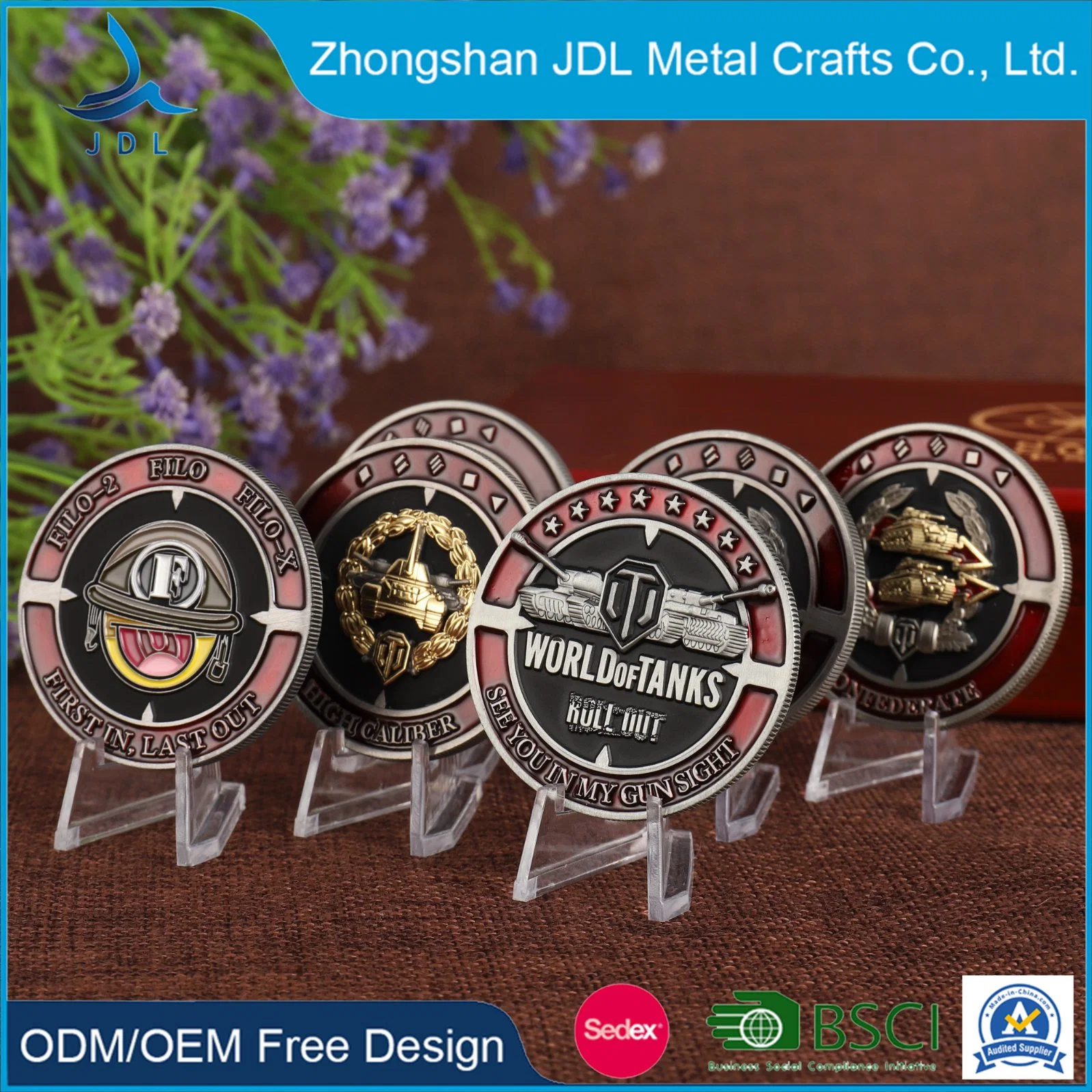 Sin MOQ! China Wholesale Fábrica Artesanal de metal personalizados regalos de recuerdo de oro Premio Esmalte Juego Militar de Marina de Estados Unidos Reino Unido Islámico antiguo Réplica de la medalla de plata desafío Coin