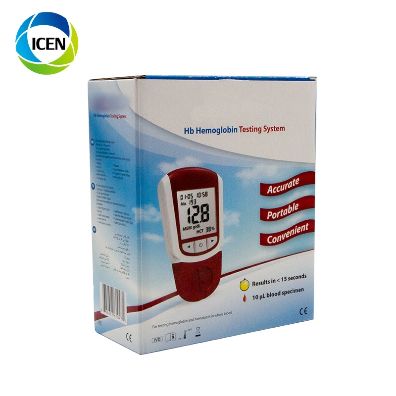 IN-B152 Portable Digital Rapid Test Blood Testing Equipment Hemoglobin Meter