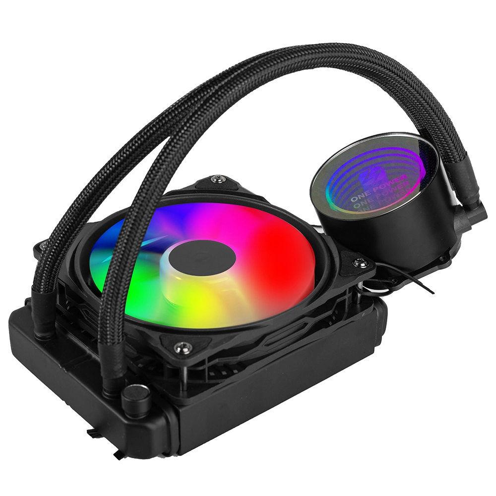 Matherboard Sync 120mm Infinity Mirror Water Cooler Argb CPU Cooling Fan CPU Water Cooler for Intel AMD