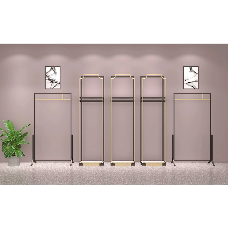 Best Selling Kleidung Geschäft Display Rack Stahl Geschäft Möbel Kleidung Anzeigen