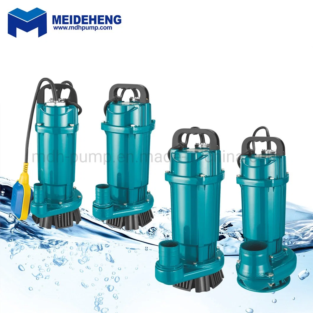 Aluminium Housing 220V AC 750W Qdx Submersible Clean Water Pump