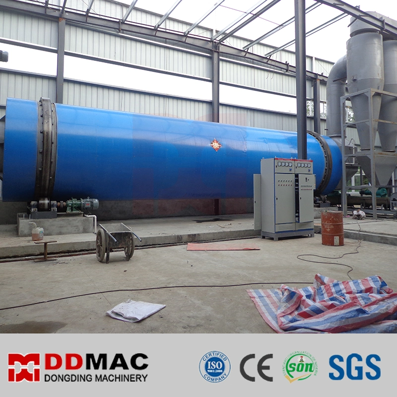 Triple Pass Olive Pomace Drying Machine, Fruit Residues Rotary Dryer