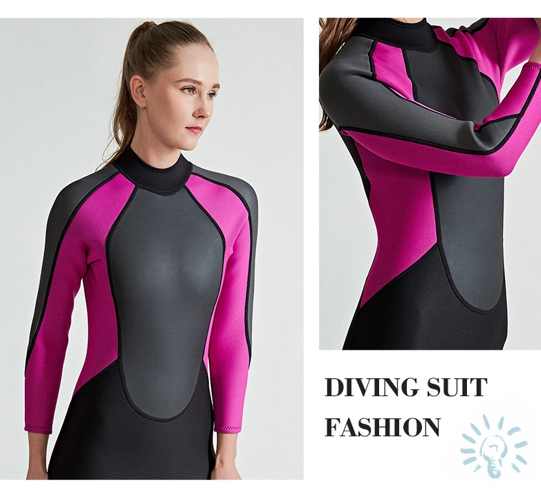 Frauen 3mm Tauchen Schnorcheln &amp; Wetsuit in Premium High Stretch Neoprengewebe