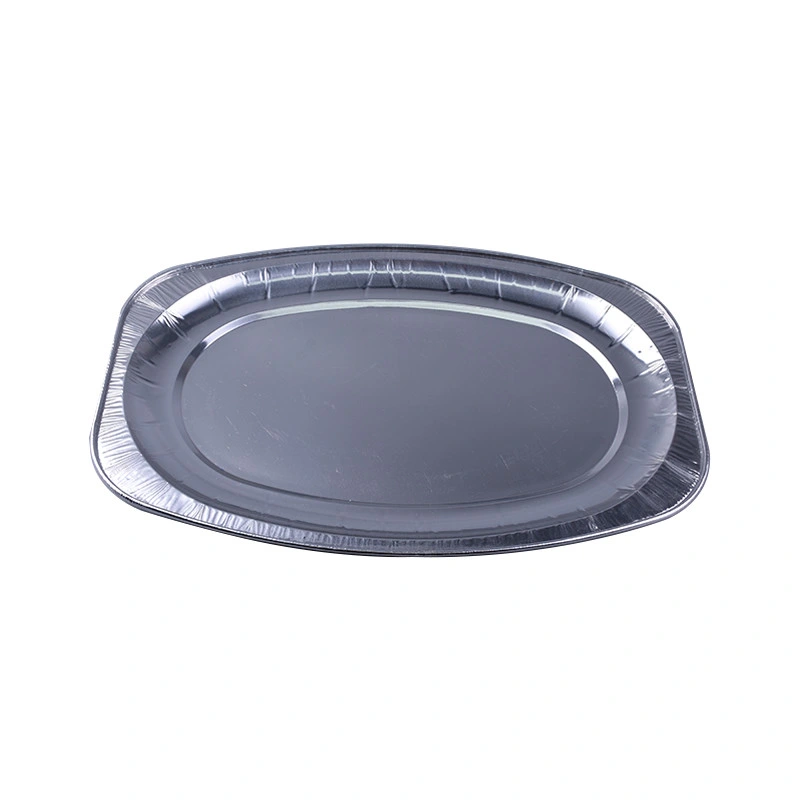 Aluminum Foil Containers Work Home Packing Products Aluminum Oval Foil Tray Takeaway BBQ Foil Container