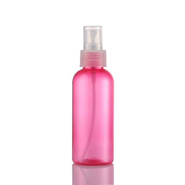 70ml Cylinder Shaped Red Plastic Pet Bottle