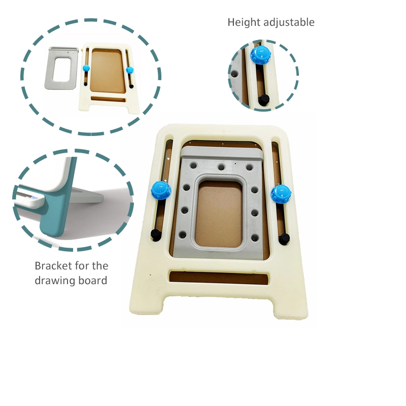 Pizarra de dibujo Fácil de instalar la actividad de los Niños Niños de la mesa mesa de dibujo