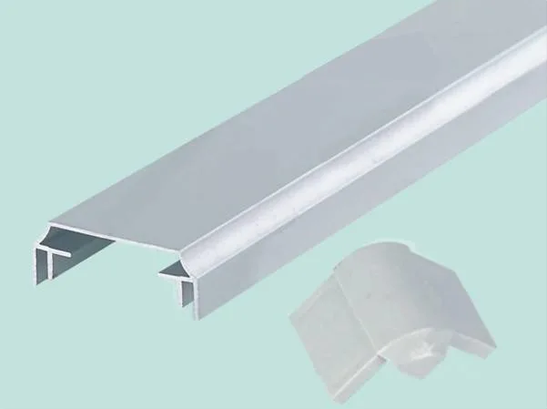 Profil de LED à tube en Flae d'extrusion en alliage d'aluminium personnalisé