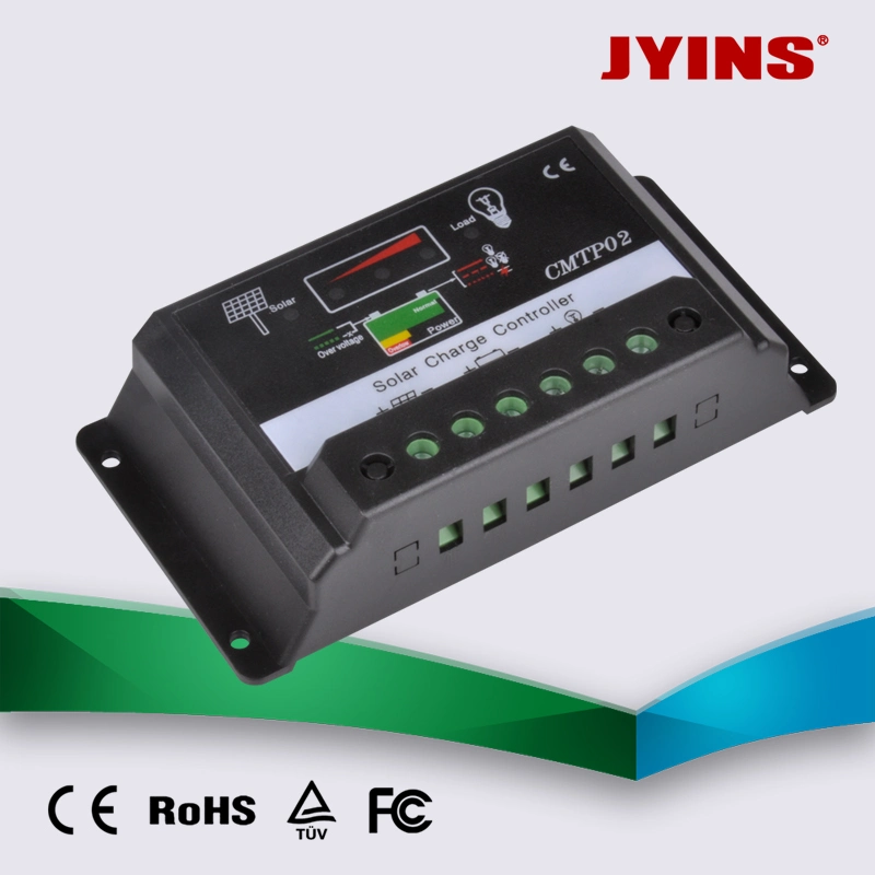 12V 24V 5A/10A/15A/20A/30PWM Manual automática de un controlador de carga solar