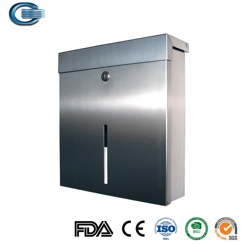 Huasheng Wholesale/Supplier Modern Outdoor Mailbox Stainless Steel Mailbox Garden Mailboxes