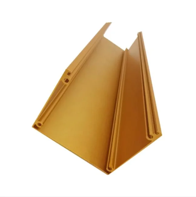 Bright Anodized Custom Molding Aluminum Frame Extrusion Profile