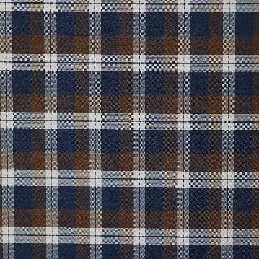 Cotton Yarn Dyed Fabric Check Design Cotton 40s*40/90*70 95GSM 57/58