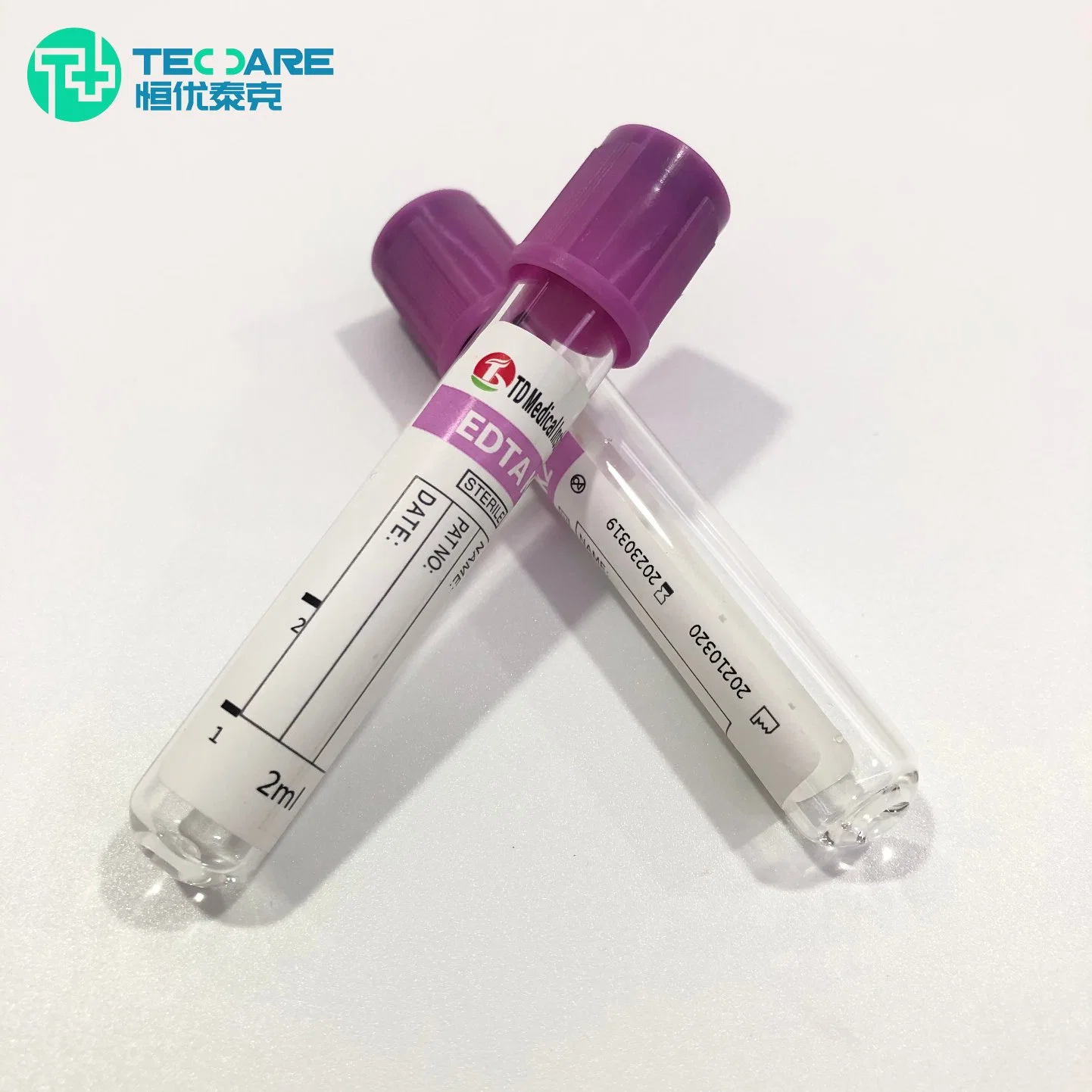 China Wholesale/Supplier Disposable Vacuum Blood Sample Collection Tube EDTA K2/K3