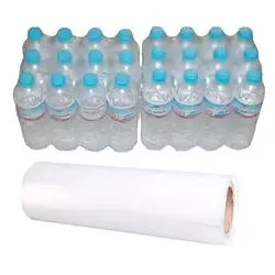 Customised PE Plastic Films Printable Hot Shrink Wrap Packing Heat Shrinkable Shrink Film Roll for Plastic Bottles Mineral Water