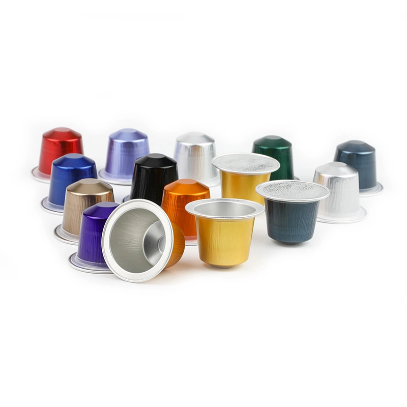 High quality/High cost performance  Free Sample Household 15ml Nespresso Aluminum Foil Coffee Capsule Cup