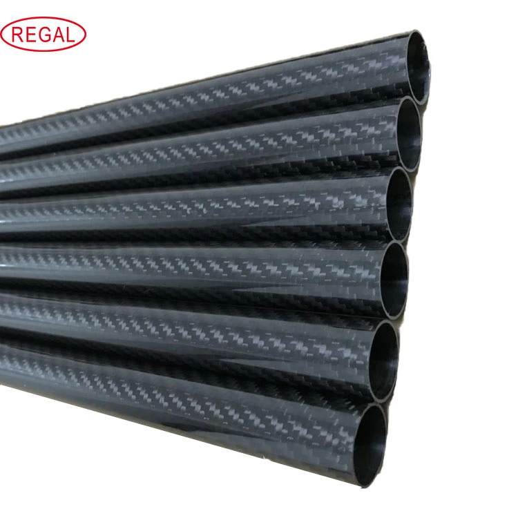 Customized 3mm Thickness 2000mm Long Twill Matt Carbon Fiber Tube ID 8mm Od 14mm