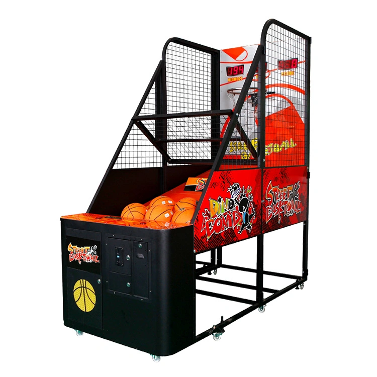 Coin Operated Indoor Electric Basketball Sport Basketball Arcade Game for Children