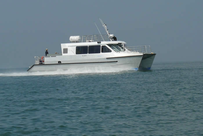 Bateau de passagers en aluminium professionnel 14m Catamaran Ferry de Allheart Marine