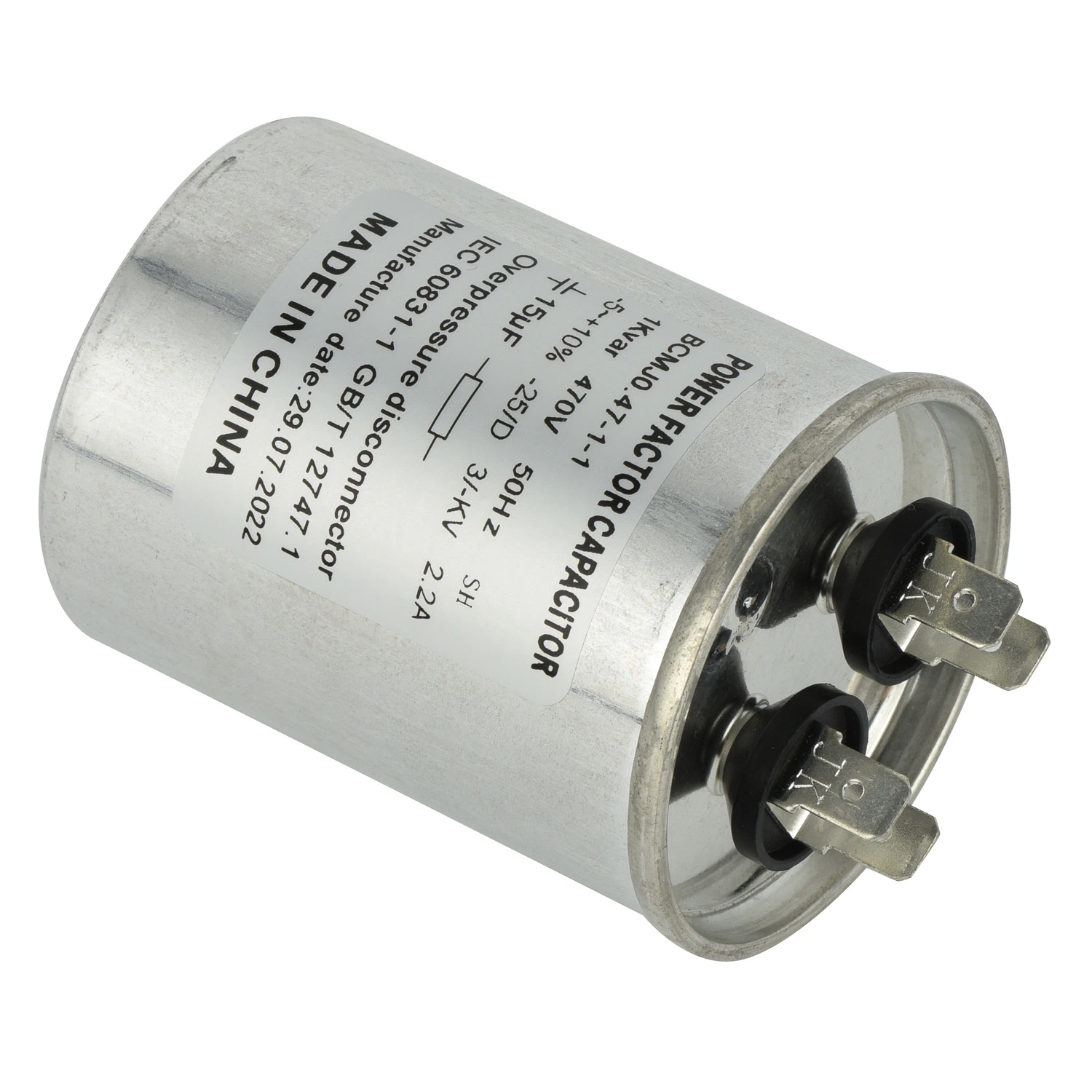 High Voltage AC Power Filter Capacitor Power Electronic Equipment Capacitor