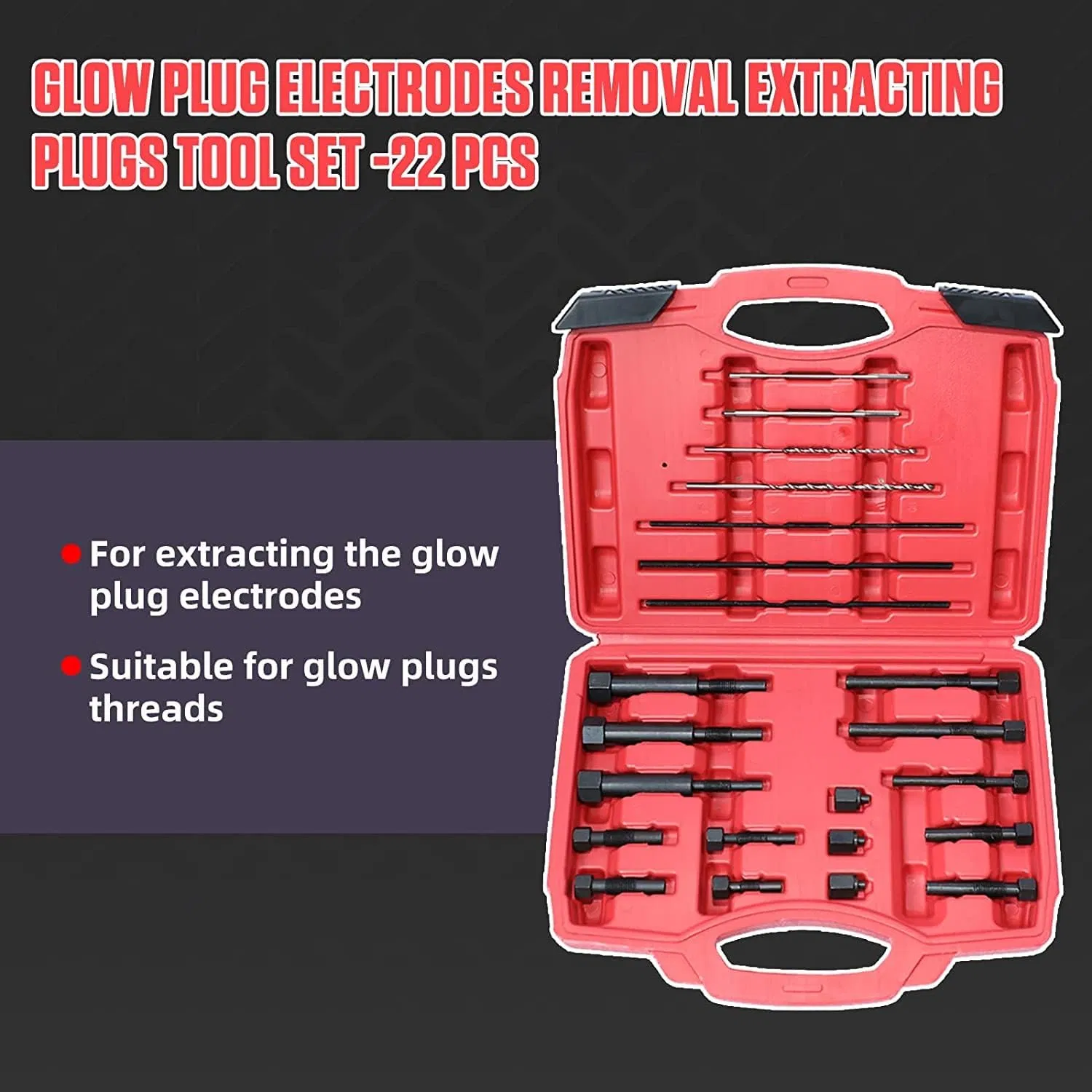 Electrodes Removal Extraction Plugs Tool Set Kit Small Engine Repair Tool