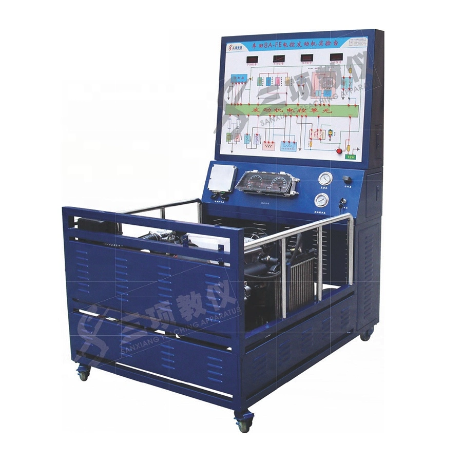 Electronic Fuel Injection System Teaching Board Gasoline Vehicles Trainer Educational Training Equipment