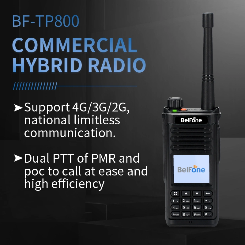 5W DMR POC Dual Mode Portable Radio für Notfallkommunikation