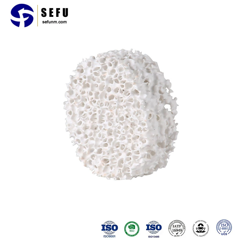 Alumina Ceramic Foam Foundry Filters for Aluminum Casting Molten Metal Filtration