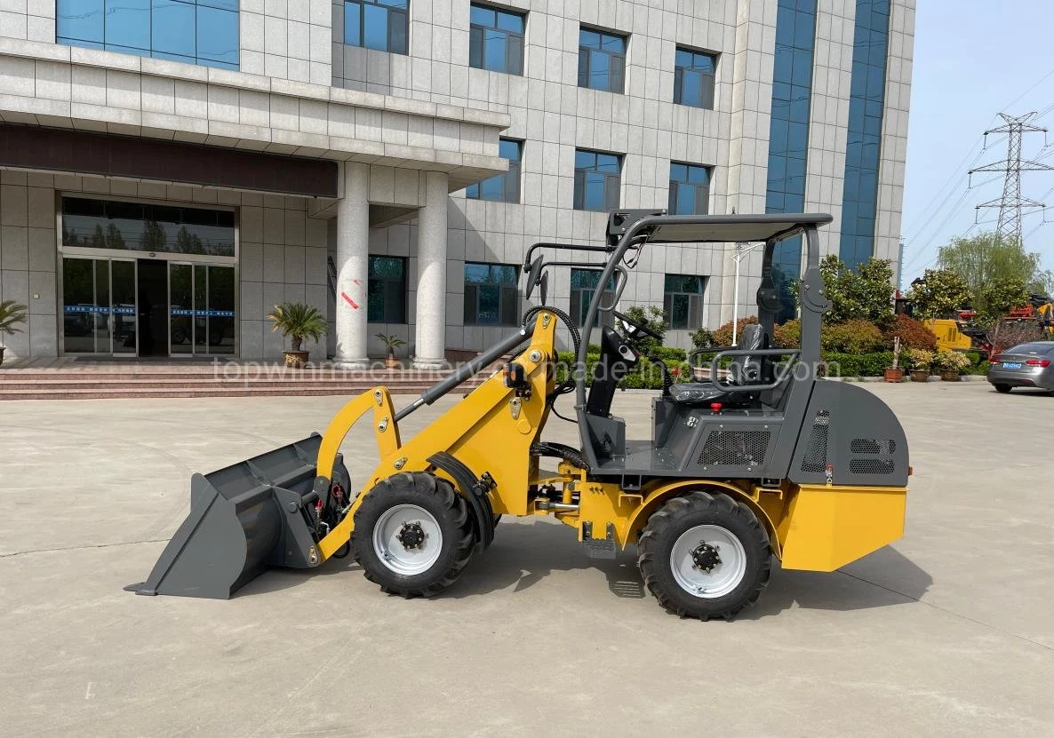 Small Farming Cheap Electric Mini Front End Compact Battery Wheel Loader for Sale