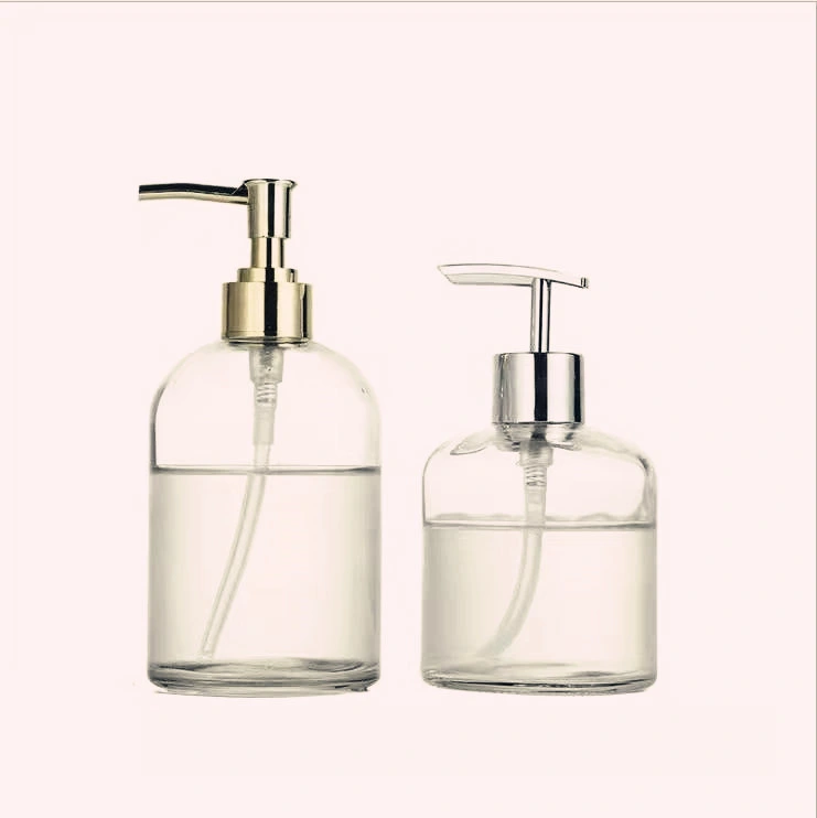 500ml Simplicity Glass Hand Soap Dispensing Bottle Lotion Glass Container