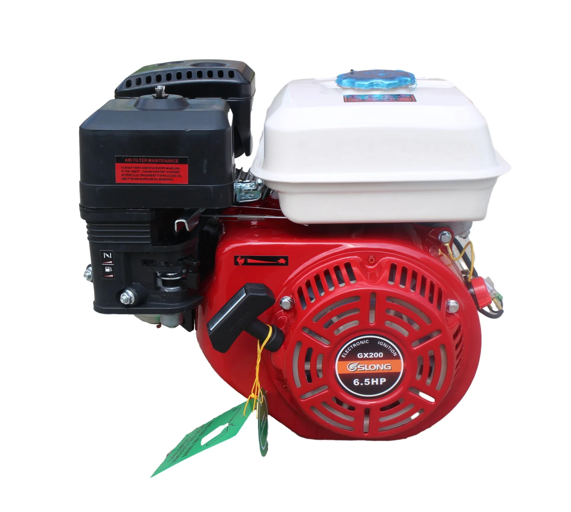 Slong 6.5 HP Gx200 Gasoline Engine for Agriclture Equipment Water Pump