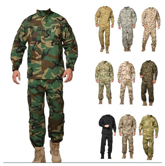 Soldiers Military Style Field Combat Dress Uniforms Woodland Camo Acu Army Style Uniform