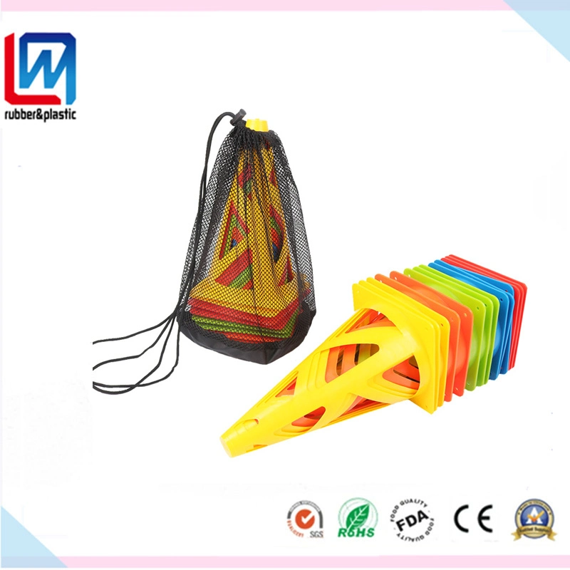 Plastic Colorful Soccer Football Cones for Sports