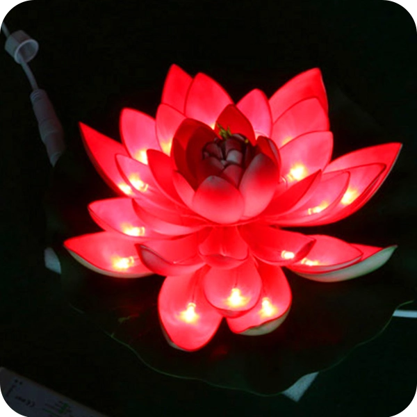 Decorações de Natal para exteriores luzes LED de iluminação brilho elevado IP65 Lotus Lâmpada