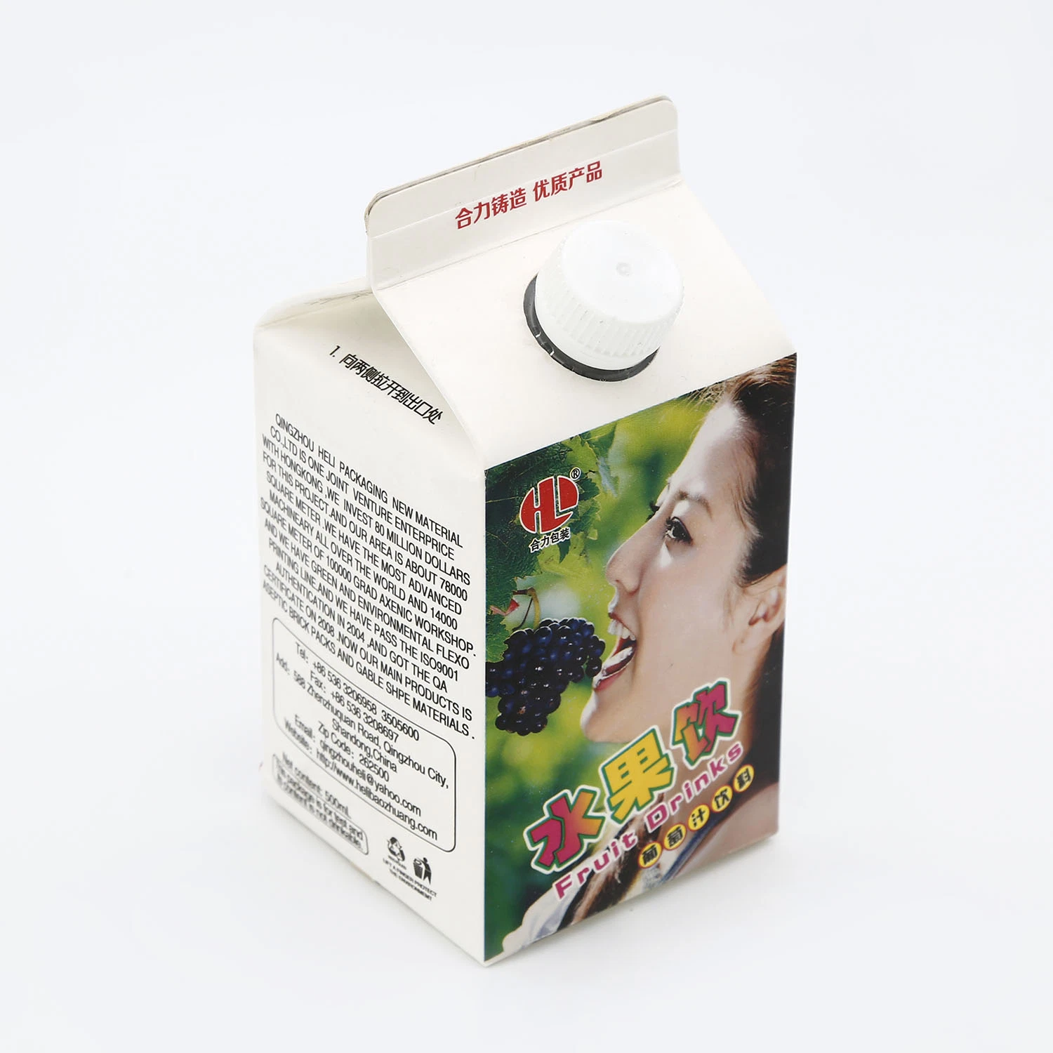 Aseptic Carton Box Juice Carton for Fresh Milk /Juice Liquid Packing