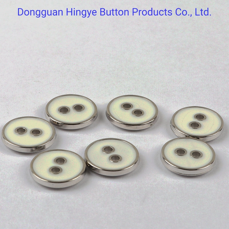 Plastic ABS Enamelled Shank Foot Button