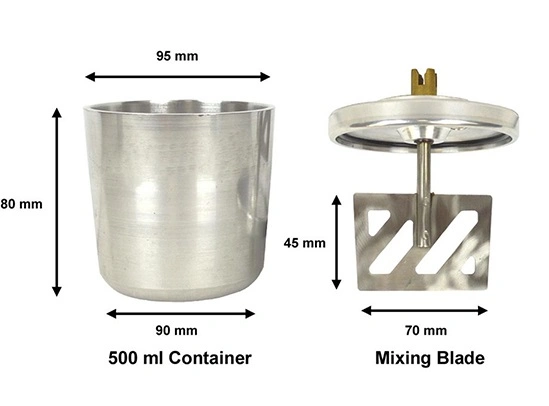 TMAXCN Brand Laboratory Equipment Powder Compact Vacuum Mixer with Mixing Jar